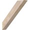 Ekena Millwork 3 1/2"W x 18"D x 18"H Traditional Smooth Knee Brace, Douglas Fir BRC04X18X18TRA00SDF - alternate 1
